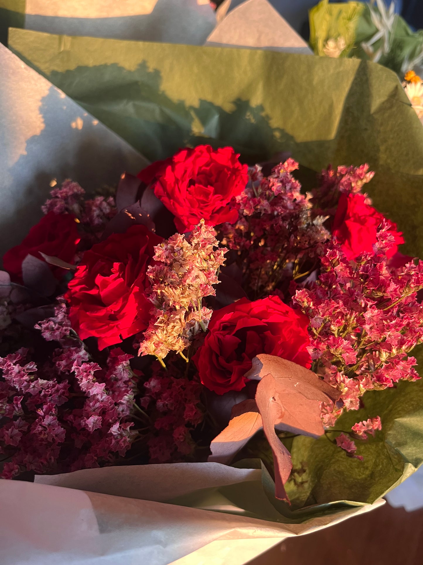 • Bouquet de rose rouge