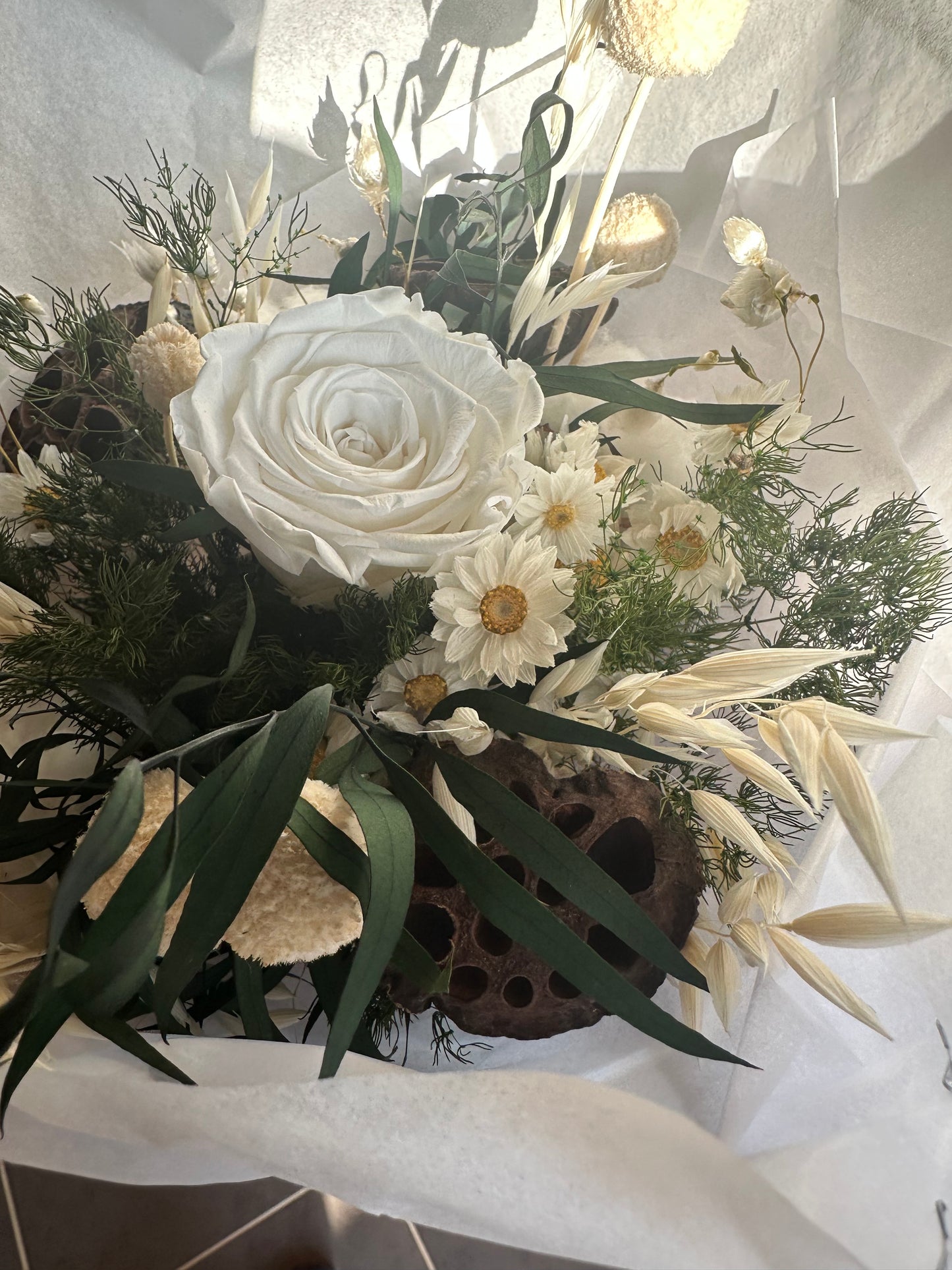 • Bouquet blanc