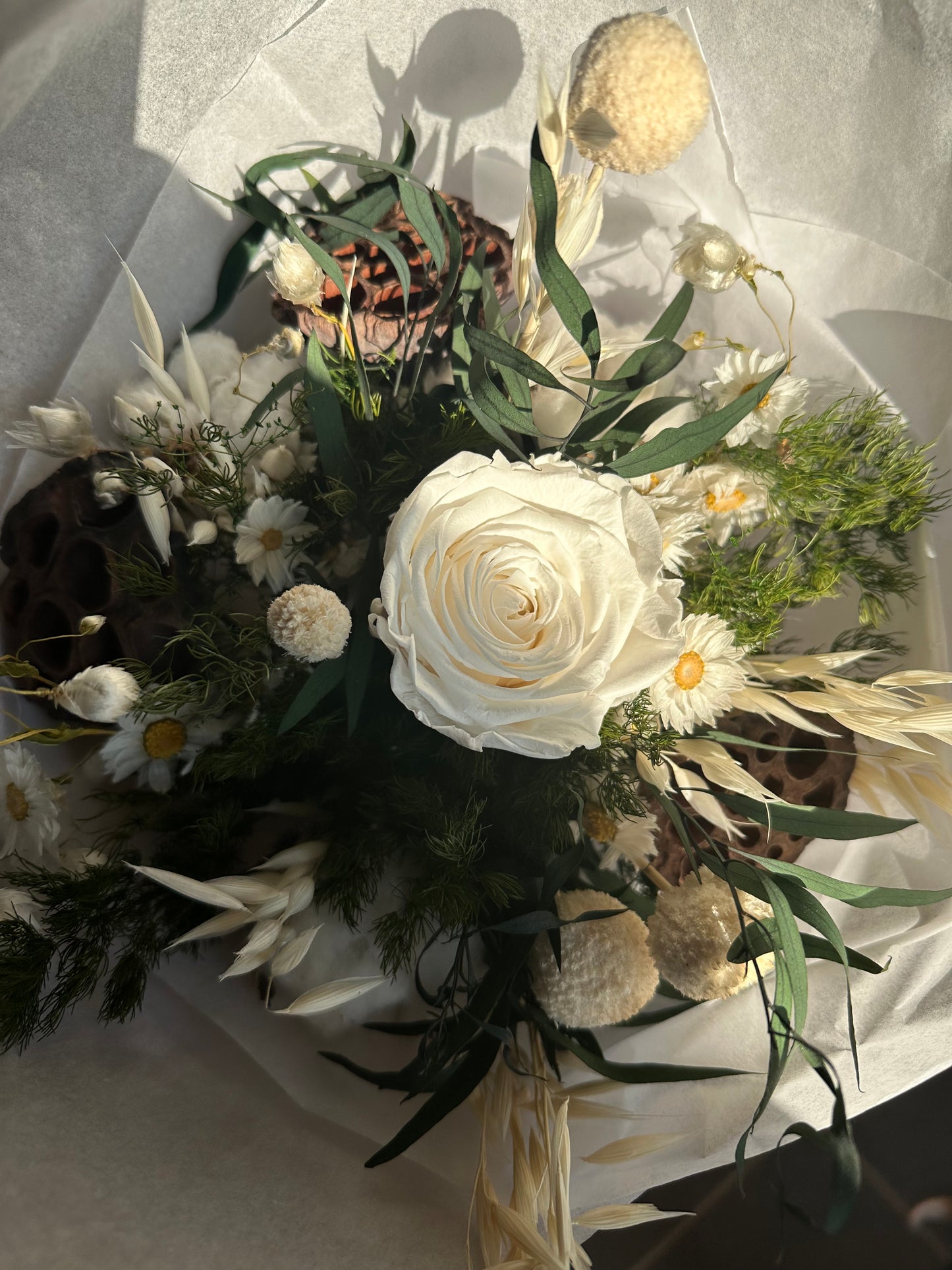 • Bouquet blanc